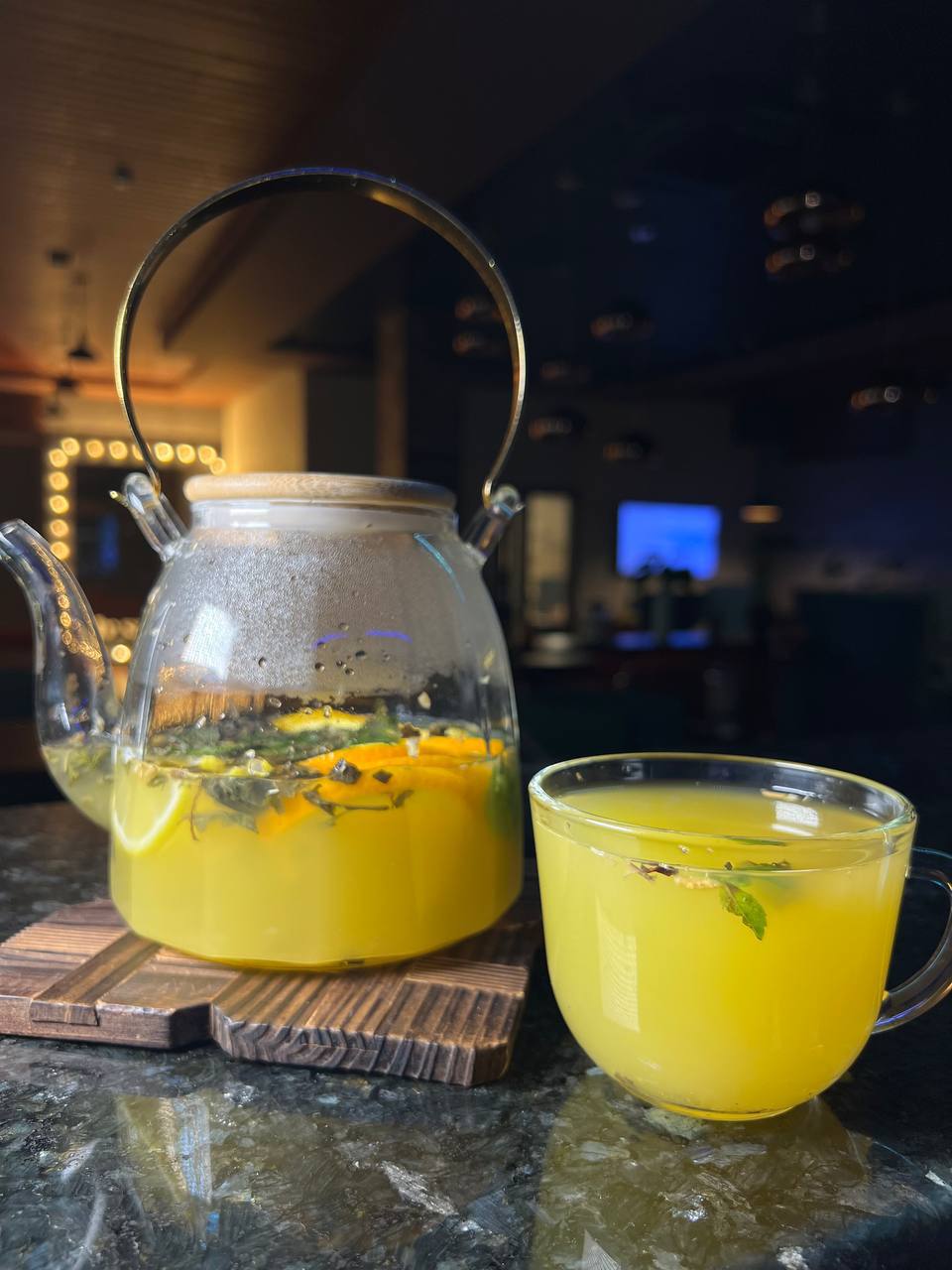 Коктейль с цитрусом